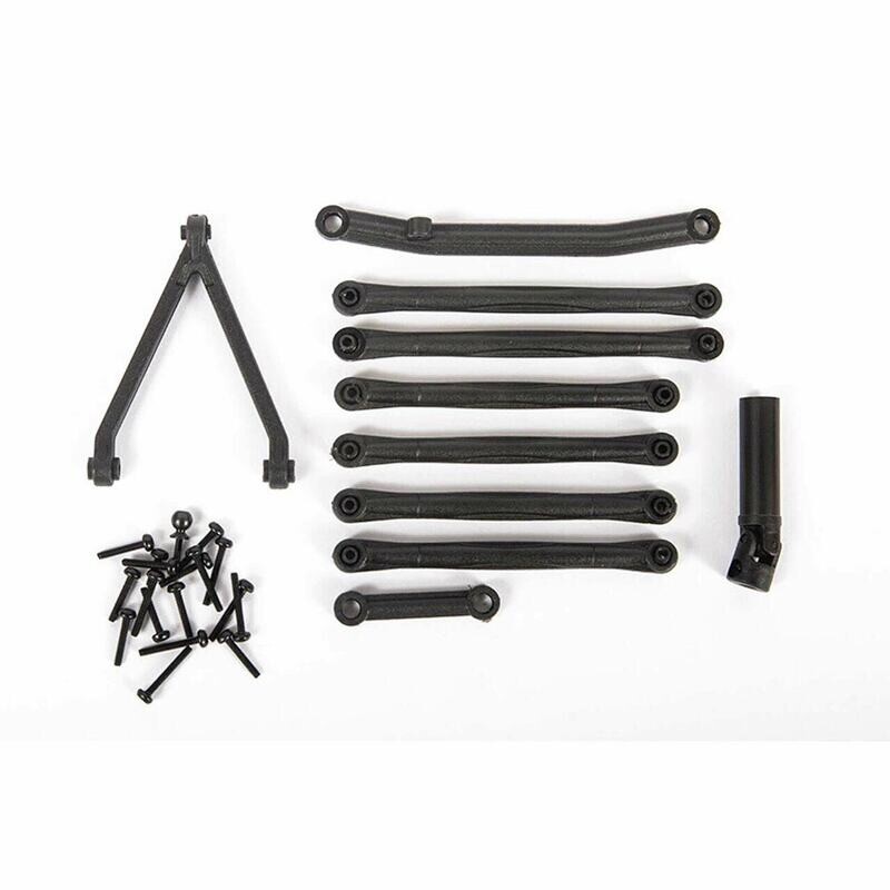 AXI204000 Suspension Links, Long Wheel Base 133.7mm: SCX24