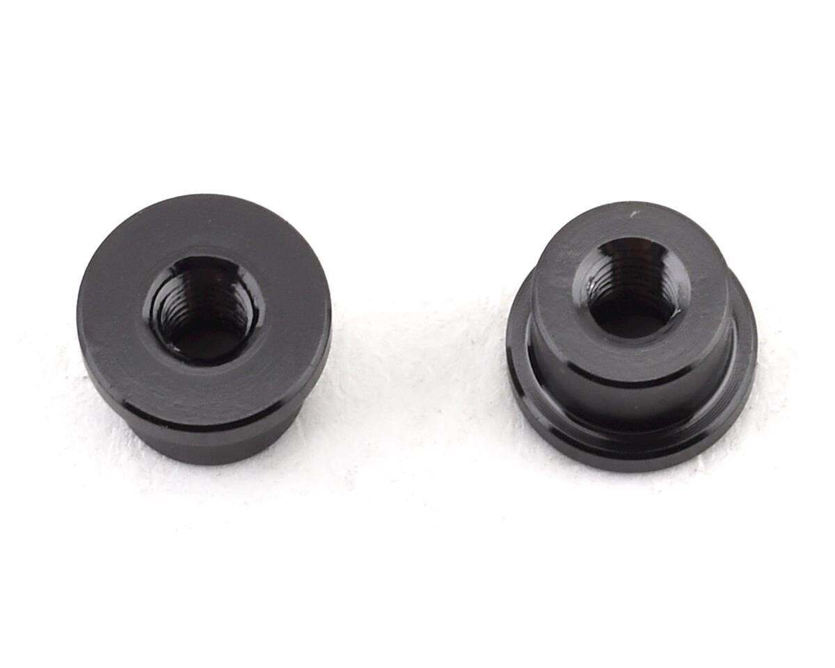 DRC-1075-0003 DragRace Concepts Wheelie Bar Bearing Wheel Collars (Grey) (2)
