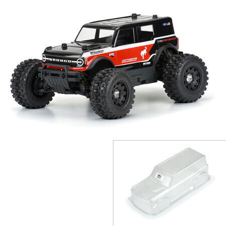 PRO3591-00 1/10 2021 Ford Bronco Clear Body: Stampede, Granite, Vorteks