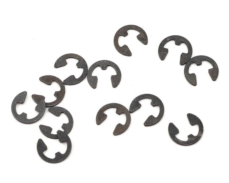 ASC6299 TEAM ASSOCIATED 1/8&quot; E- CLIPS (10)