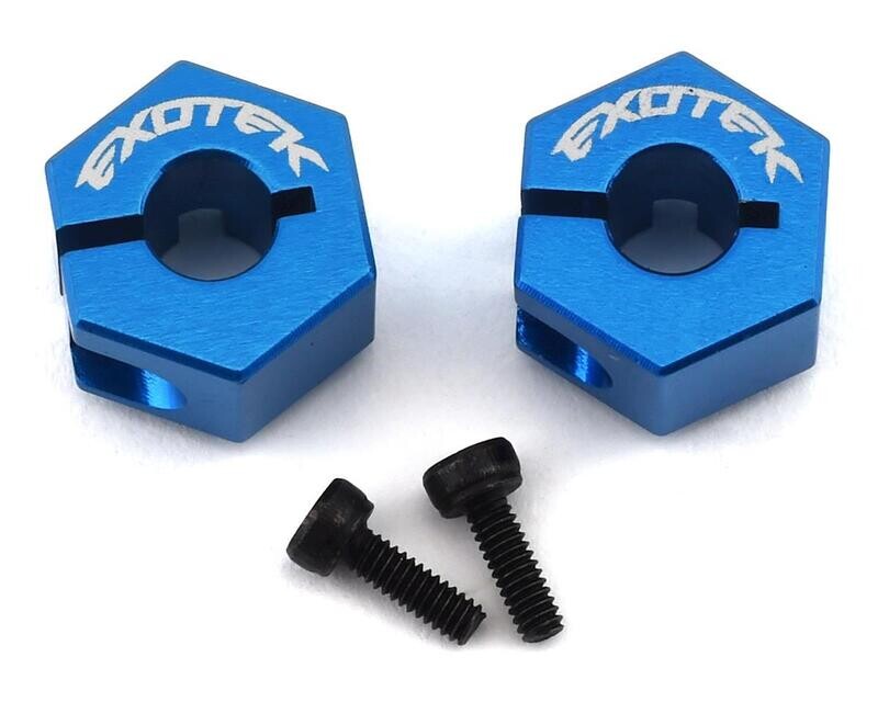 EXO1977 Exotek DR10 Aluminum Rear Clamping Hex (2)