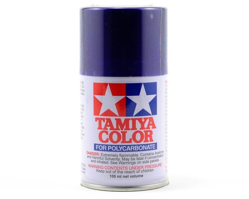 TAM86018 Tamiya PS-18 Metallic Purple Lexan Spray Paint (100ml)