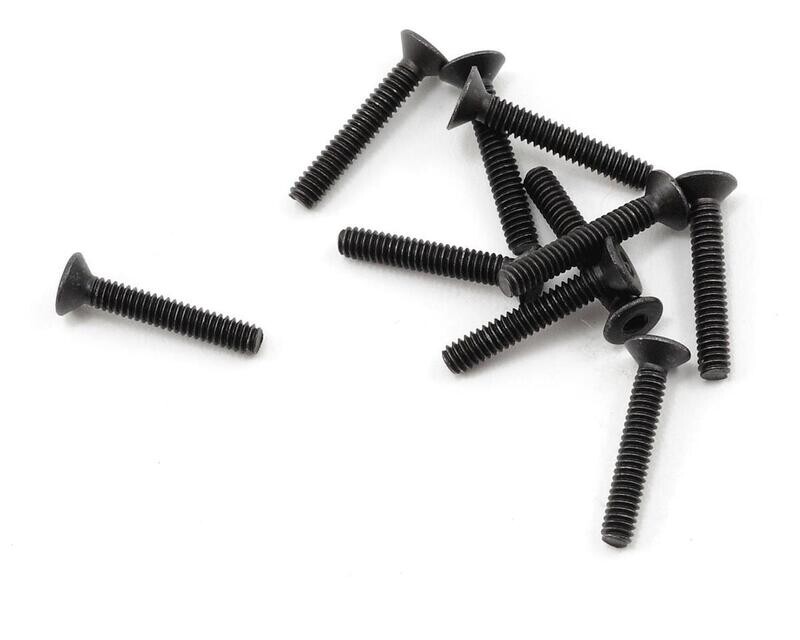 PTK-H-2004 ProTek RC 2x12mm &quot;High Strength&quot; Flat Head Screws (10)