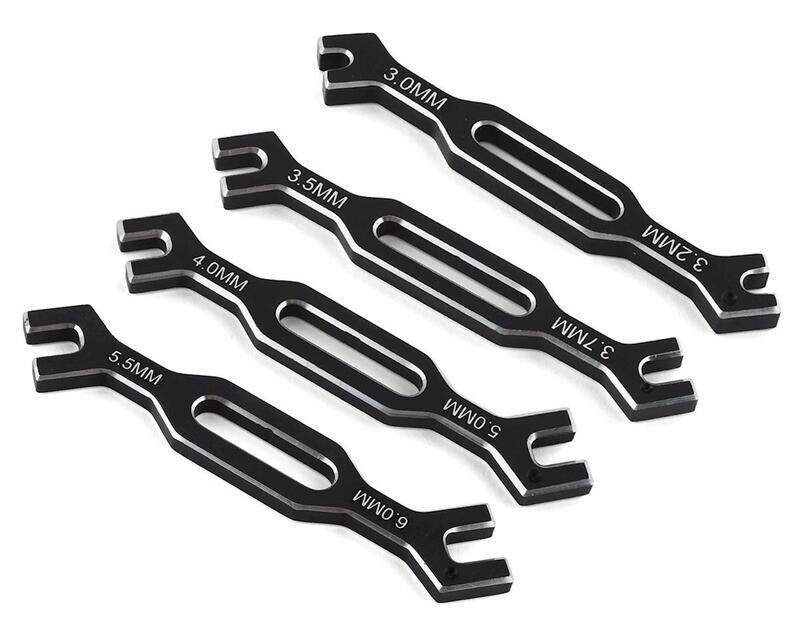 PTK-2034 ProTek RC Aluminum Turnbuckle Wrench Set  (3, 3.2, 3.5, 3.7, 4, 5, 5.5 &amp; 6mm)