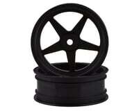 JCO3406B JConcepts Starfish Street Eliminator 2.2&quot; Front Drag Racing Wheels (Black) (2) w/12mm Hex