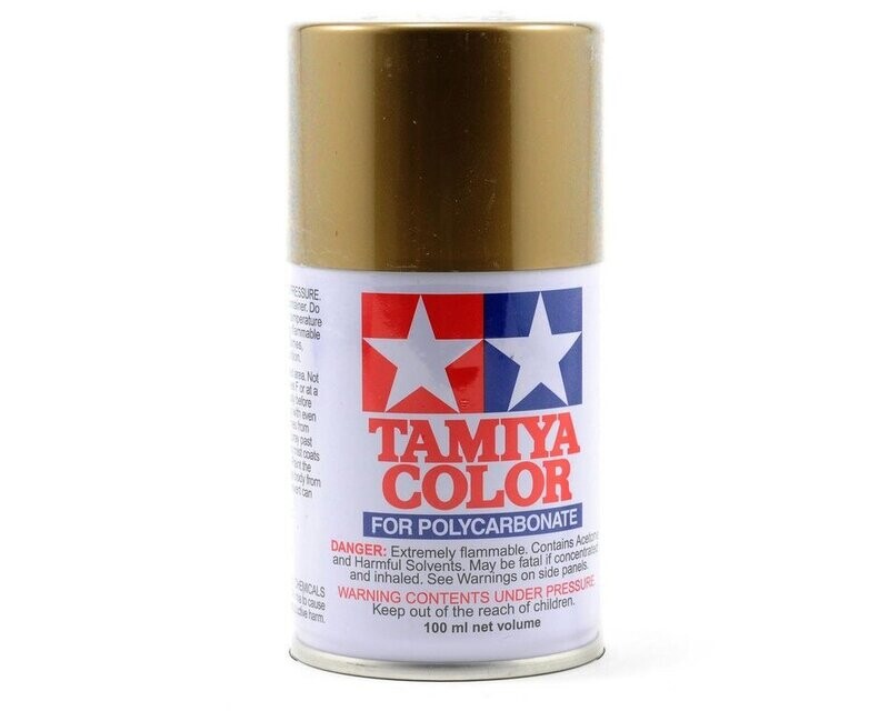 TAM86013 Tamiya PS-13 Gold Lexan Spray Paint (100ml)