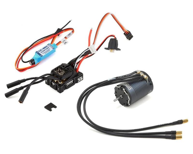 CSE010-0171-02  Castle Creations Mamba Micro X2 Crawler Waterproof Sensored Combo w/2280Kv Slate