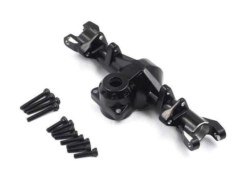 YEA-AXSC-065  Yeah Racing SCX24 Aluminum Front Axle Housing (Black)