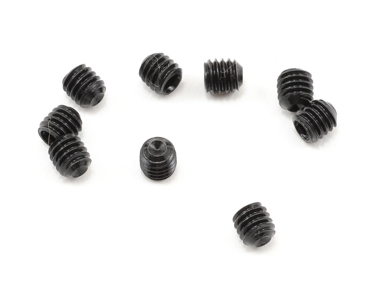 PTK-H-4100 ProTek RC 4x4mm &quot;High Strength&quot; Cup Style Set Screws (10)