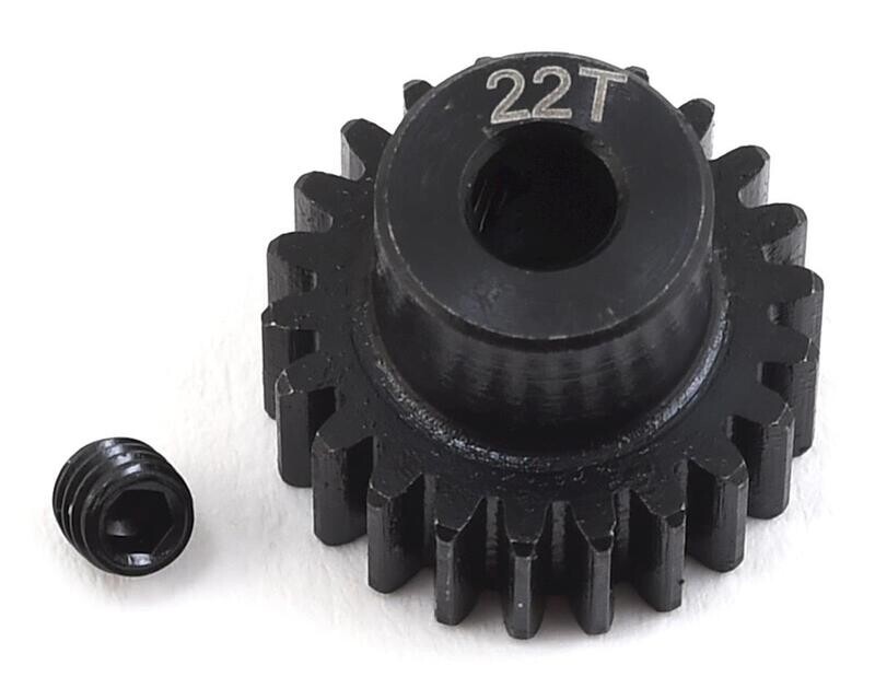 PTK-8040 48P 22T ProTek RC Lightweight Steel Pinion Gear (3.17mm Bore)