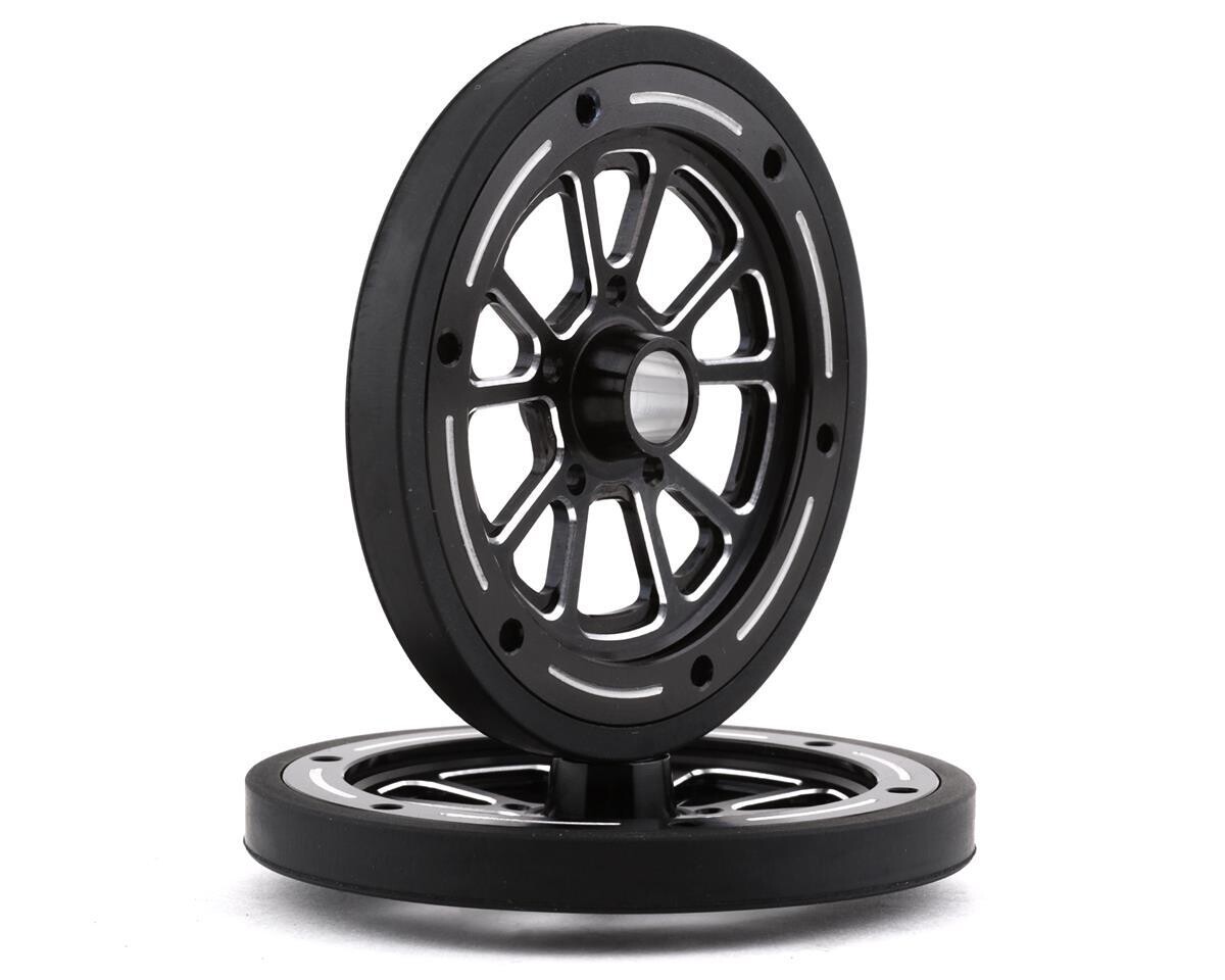 DRC-2001 DragRace Concepts Bravo Ultra Lock Front Wheels (Black) (2)