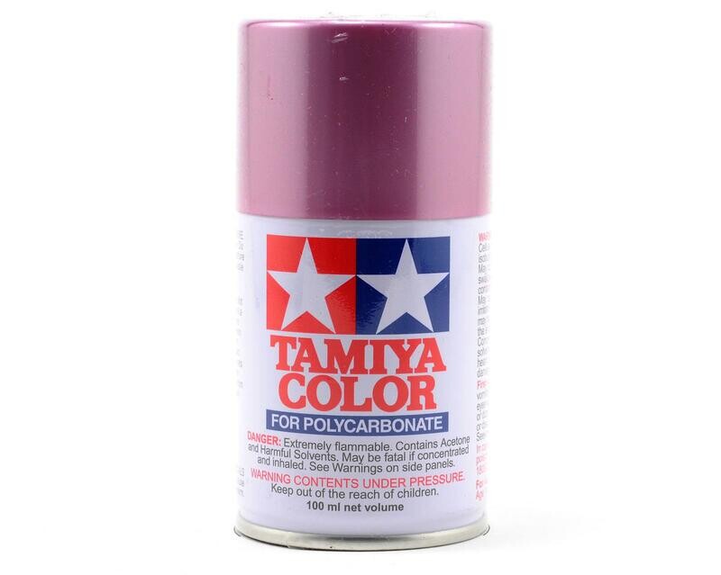 TAM86050  Tamiya PS-50 Sparkling Pink Anodized Aluminum Lexan Spray Paint (100ml)