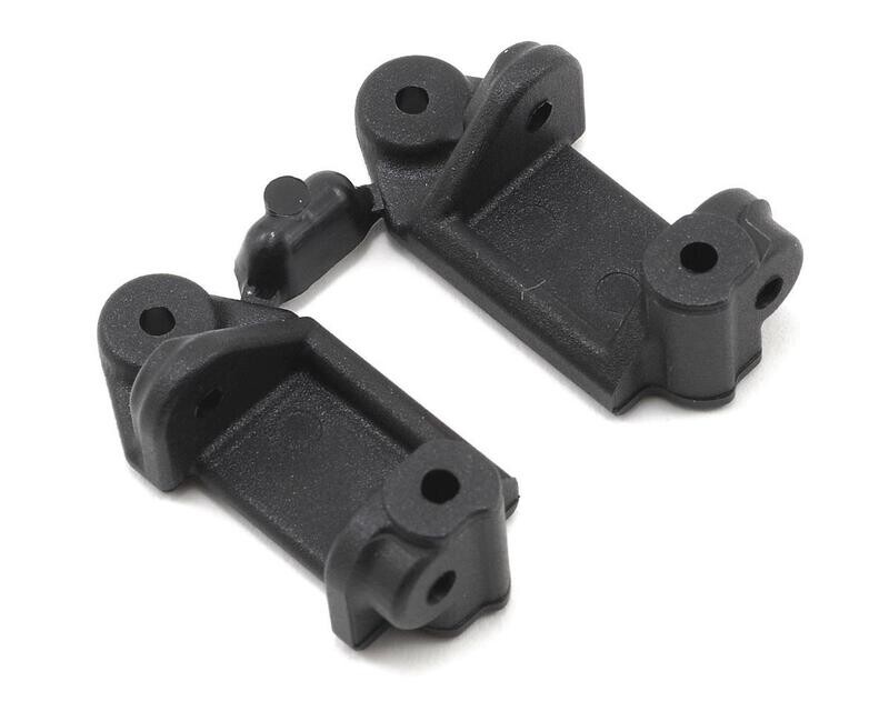 RPM80712 RPM 30 Deg Caster Block Set (Black) (2) (Rustler, Stampede, Slash)