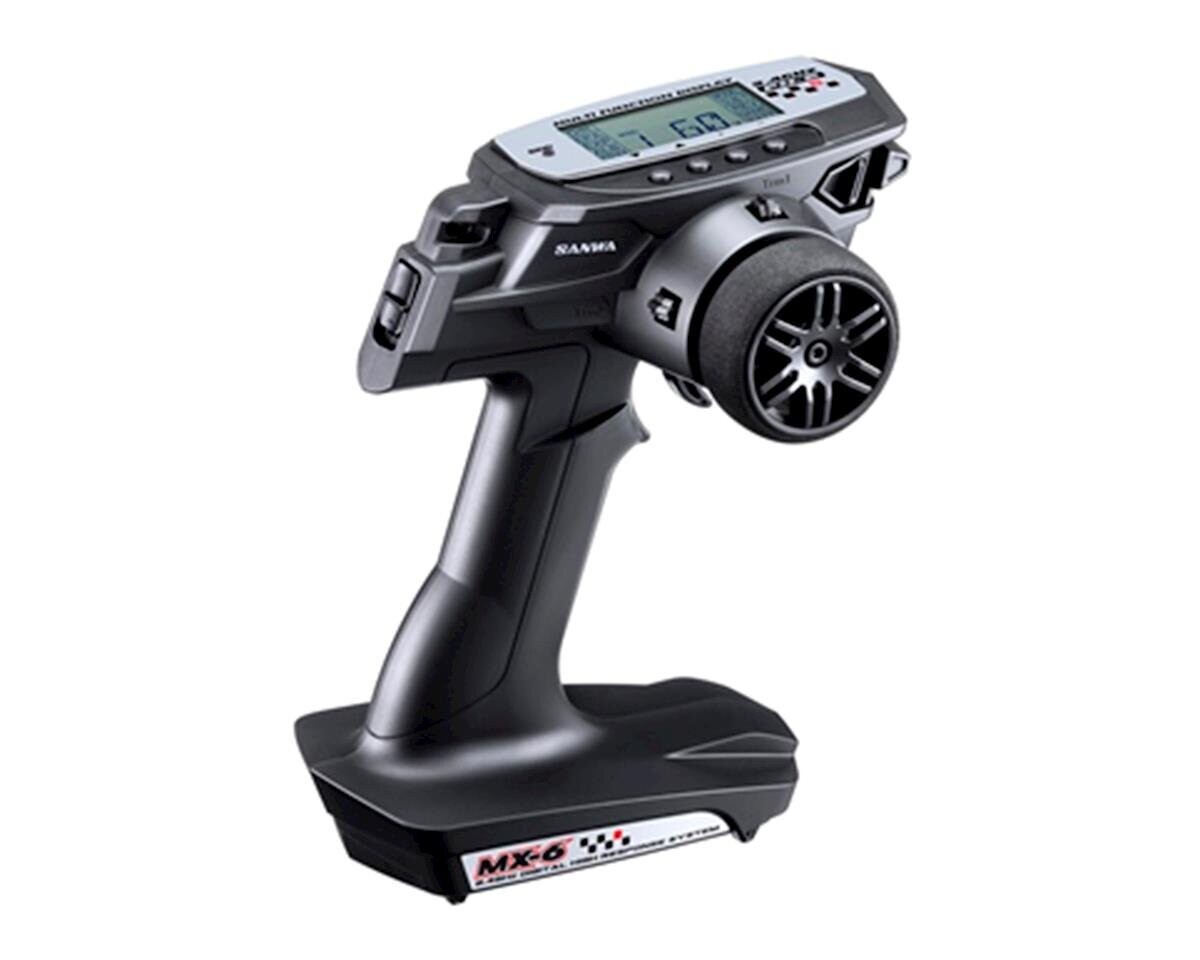 SNW101A32561A Sanwa/Airtronics MX-6 FH-E 3-Channel 2.4GHz Radio System w/RX-391W 3-Channel Receiver