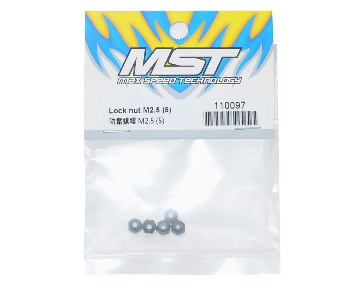 MXS-110097 MST M2.5 Lock Nut (5)