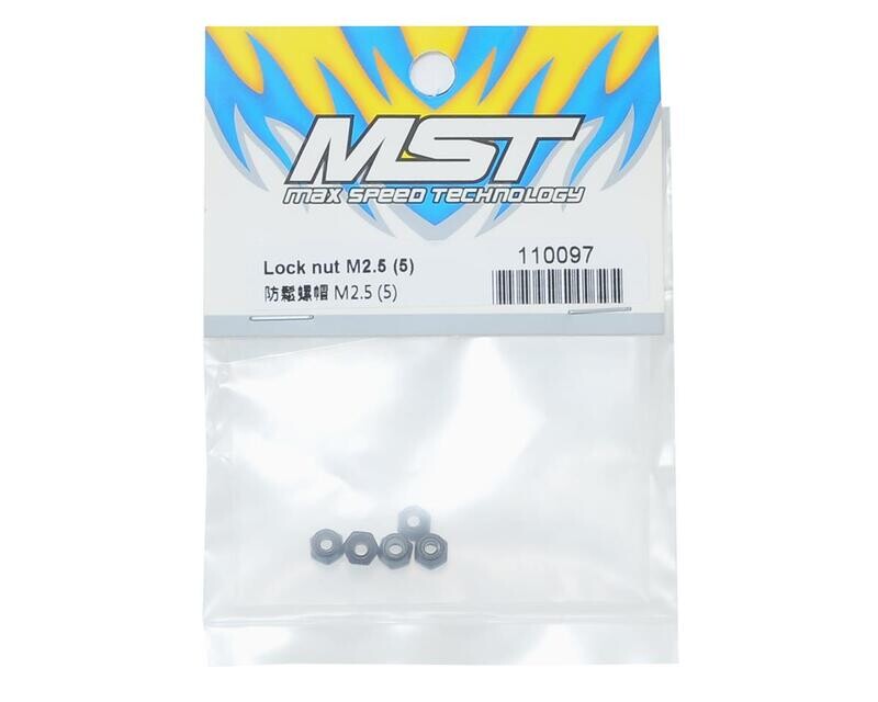 MXS-110097 MST M2.5 Lock Nut (5)