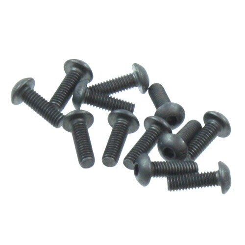 BS501-056 Redcat Button Head Machined Thread Hex Screw 4x12mm