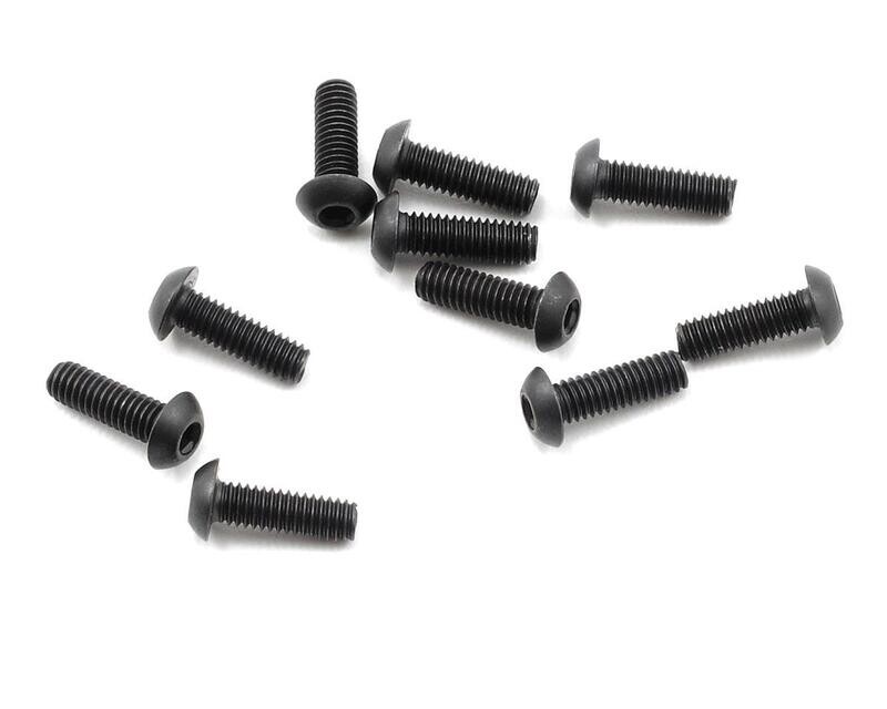 PTK-H-3103 ProTek RC 2.5x8mm &quot;High Strength&quot; Button Head Screws (10)
