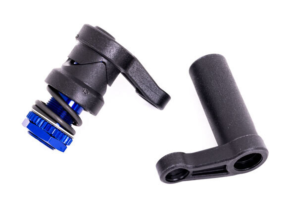 9545 - Servo saver/ servo saver spring/ servo horn, steering (assembled)