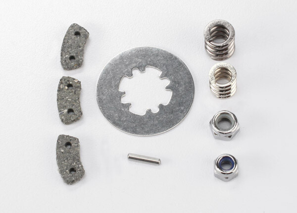 5552A  Rebuild kit, slipper clutch (steel disc/ friction pads (3)/ spring (2)/ pin/ 4.0mm NL (1)/ 5.0mm NL (1))