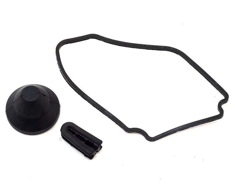 ASC71023 Team Associated Receiver Box Seal &amp; Belt Cover Cap Set