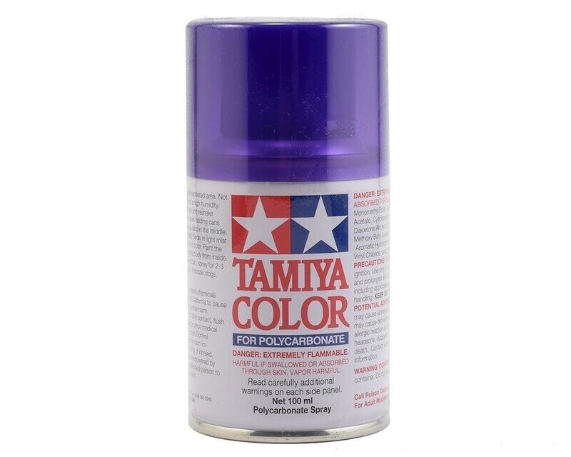 TAM86045 Tamiya PS-45 Translucent Purple Lexan Spray Paint (100ml)