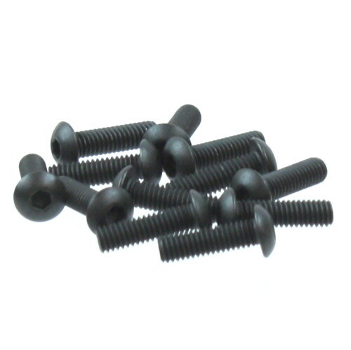 BS810-074 Redcat Button Head Machined Thread Hex Screw 4x14mm