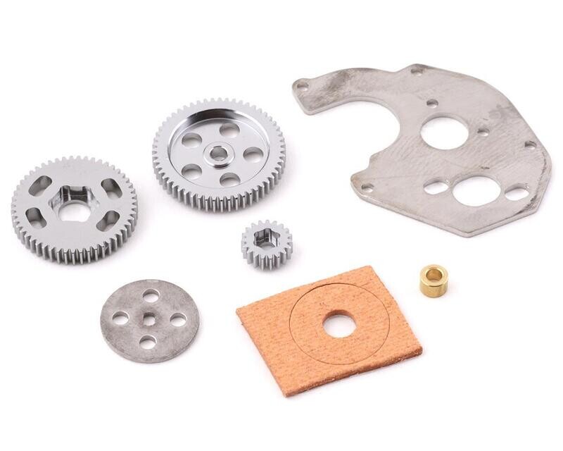 YEA-AXSC-055  Yeah Racing Axial SCX24 Steel Center Transmission Set w/Motor Mount