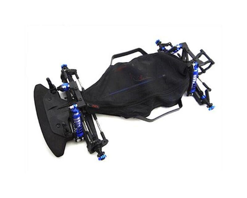 HRALCF16C06 Hot Racing Slash 4x4 Chassis Dirt Guard Cover Shroud (for LCG Chassis Only!)