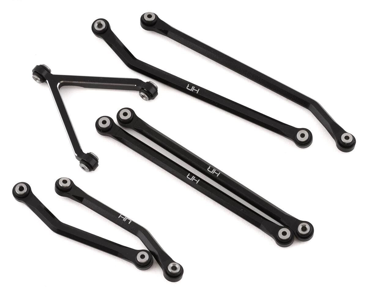 HRASXTF133HA01 Hot Racing Axial SCX24 Deadbolt Aluminum High Clearance Links Set (133.5mm)