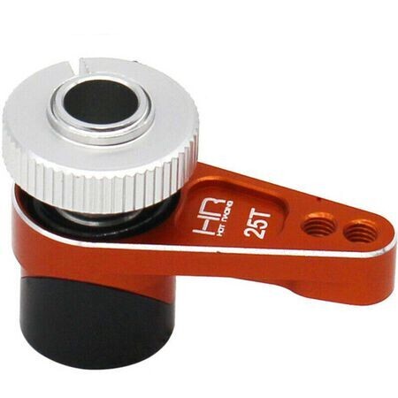 HRARBA48SH25  Hot Racing Axial RBX10 Ryft Aluminum Adjustable Clamping Nut Servo Saver (25T)