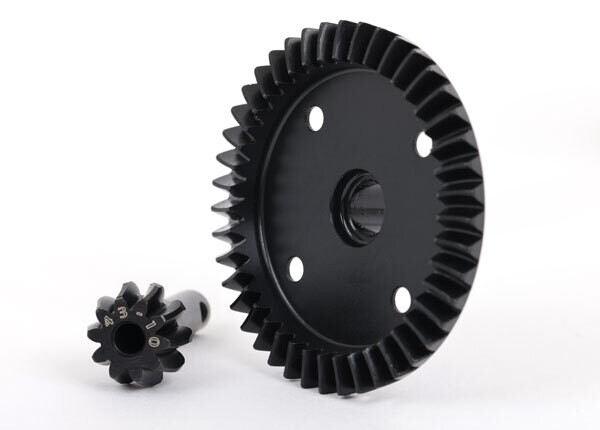 9579R - Ring gear, differential/ pinion gear, differential (machined) (front or rear)