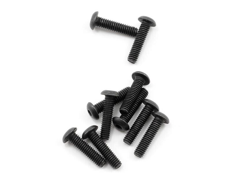 PTK-H-3104 ProTek RC 2.5x10mm &quot;High Strength&quot; Button Head Screws (10)