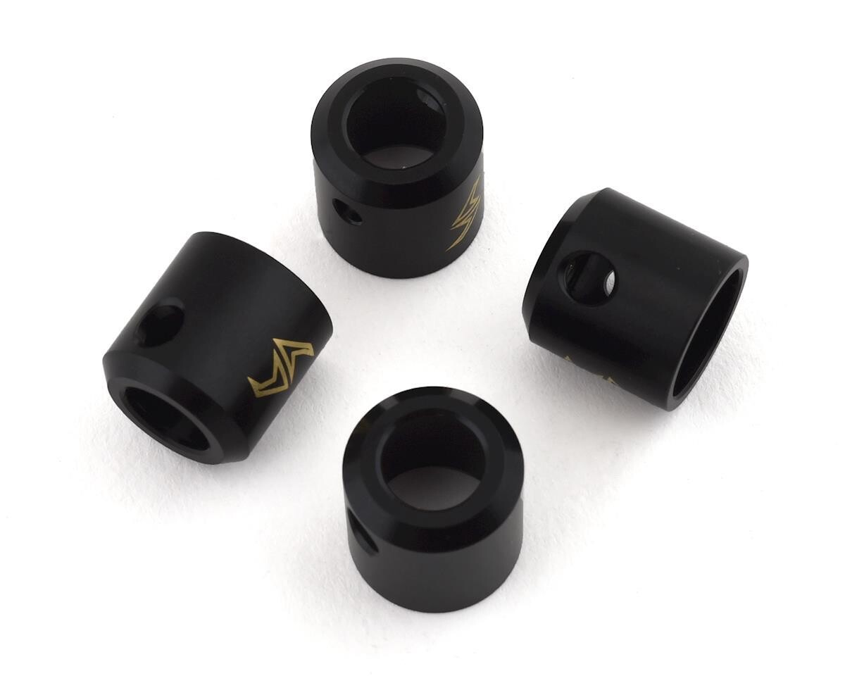 SAMSCX3-4043L Samix SCX10 III Brass Driveshaft Cups (4)