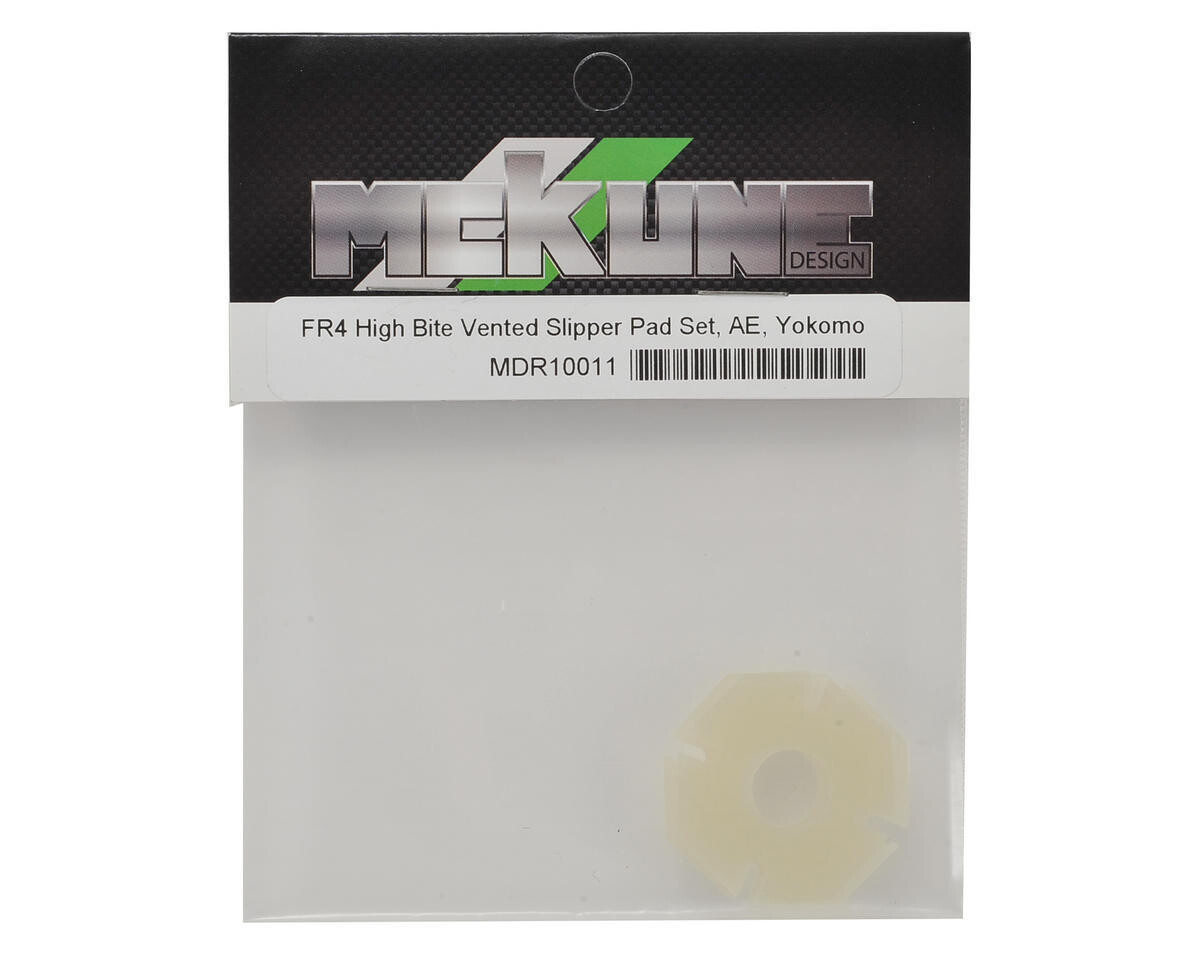 MDR10011 Mckune Design AE/Yokomo FR4 High Bite Vented Slipper Pad Set