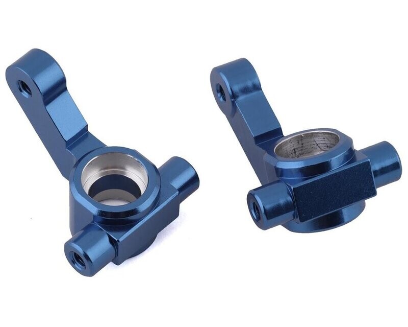 SPTSTC91417KB  DR10 Aluminum Steering Knuckles (Blue) (2)