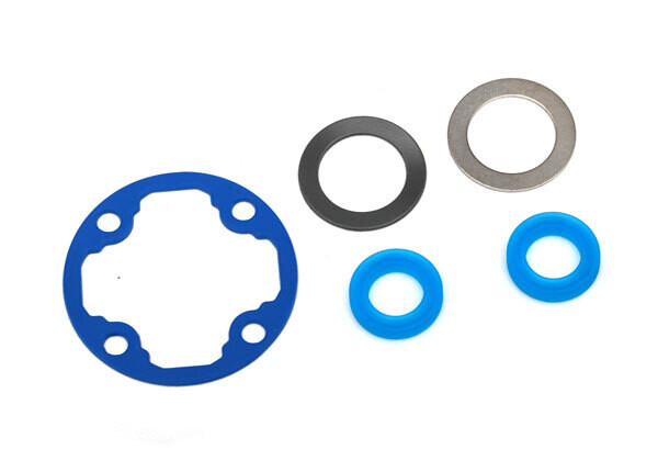 8680 - Differential gasket/ x-rings (2)/ 12.2x18x0.5 metal washer (1)/ 12.2x18x0.5 PTFE-coated washer (1)