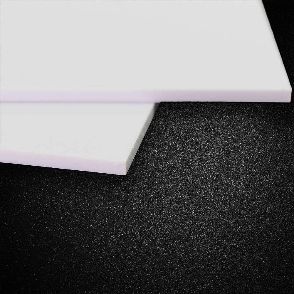 ABS0930 3mm Thickness 200mm x 250mm White ABS Sheets 9.84&#39;&#39; x 7.87&#39;&#39; x 0.12&#39;&#39; ABS Styrene Sheets for Model Train Layout (3mm)