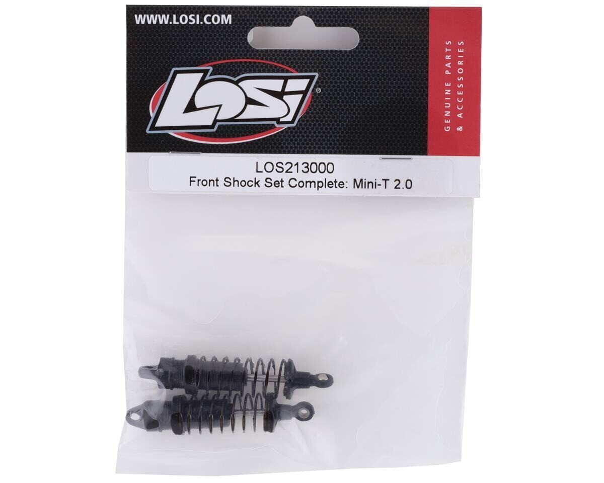 LOS213000 Front Shock Set Complete: Mini-T 2.0