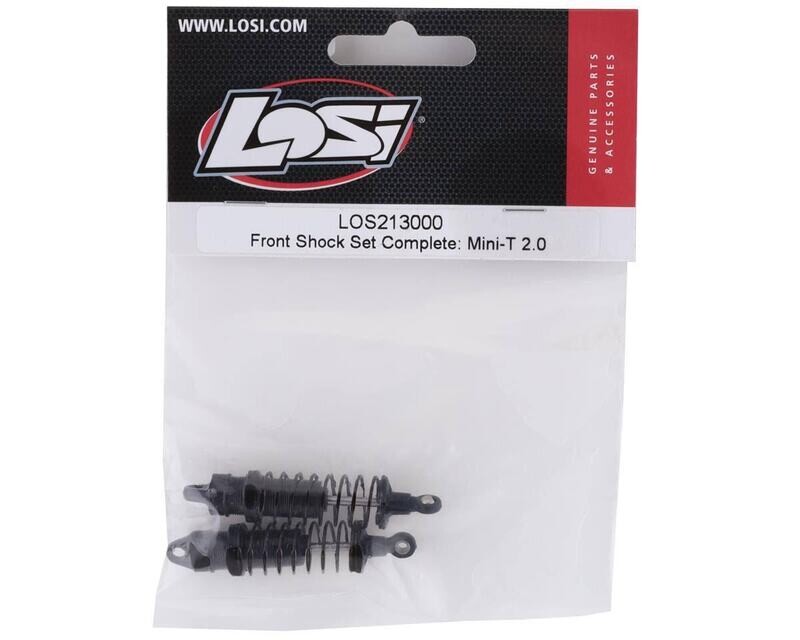 LOS213000 Front Shock Set Complete: Mini-T 2.0