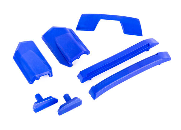 9510X - Body reinforcement set, blue/ skid pads (roof) (fits #9511 body)