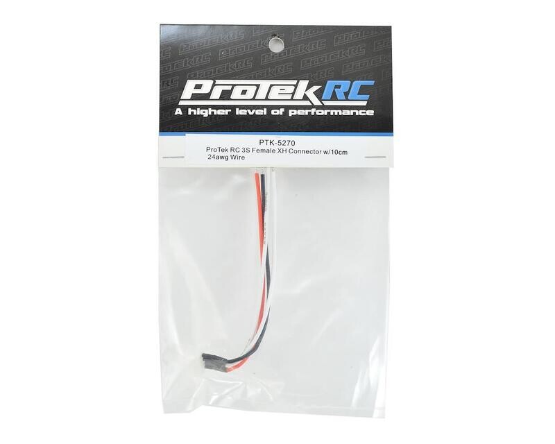 PTK-5270 ProTek RC 3S Female XH Balance Connector w/10cm 24awg Wire