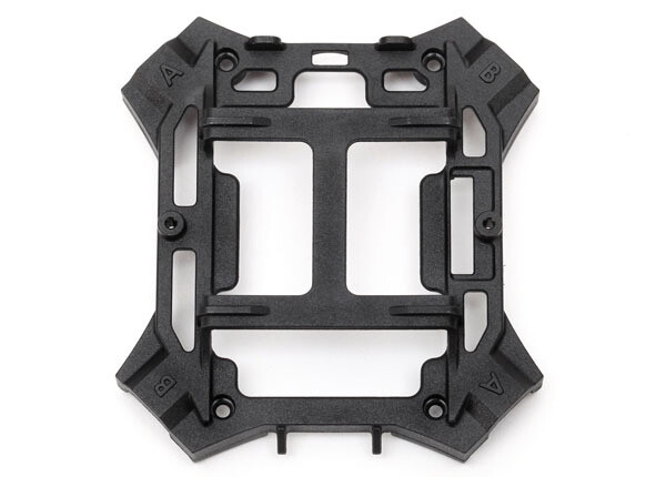 6624 Main frame, lower (black) / 1.6x5mm BCS (self-tapping) (4)