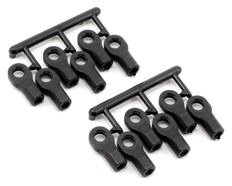RPM80472 RPM Short Traxxas Turnbuckle Rod End Set (Black) (12)