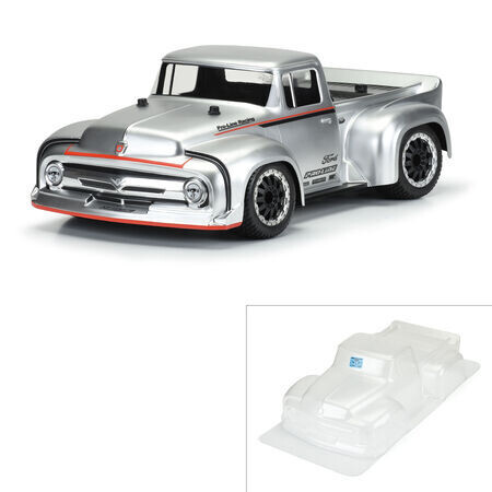 PRO351400 56 Ford F100 St Truck Clear Body-Slsh2wd/4x4/Rally