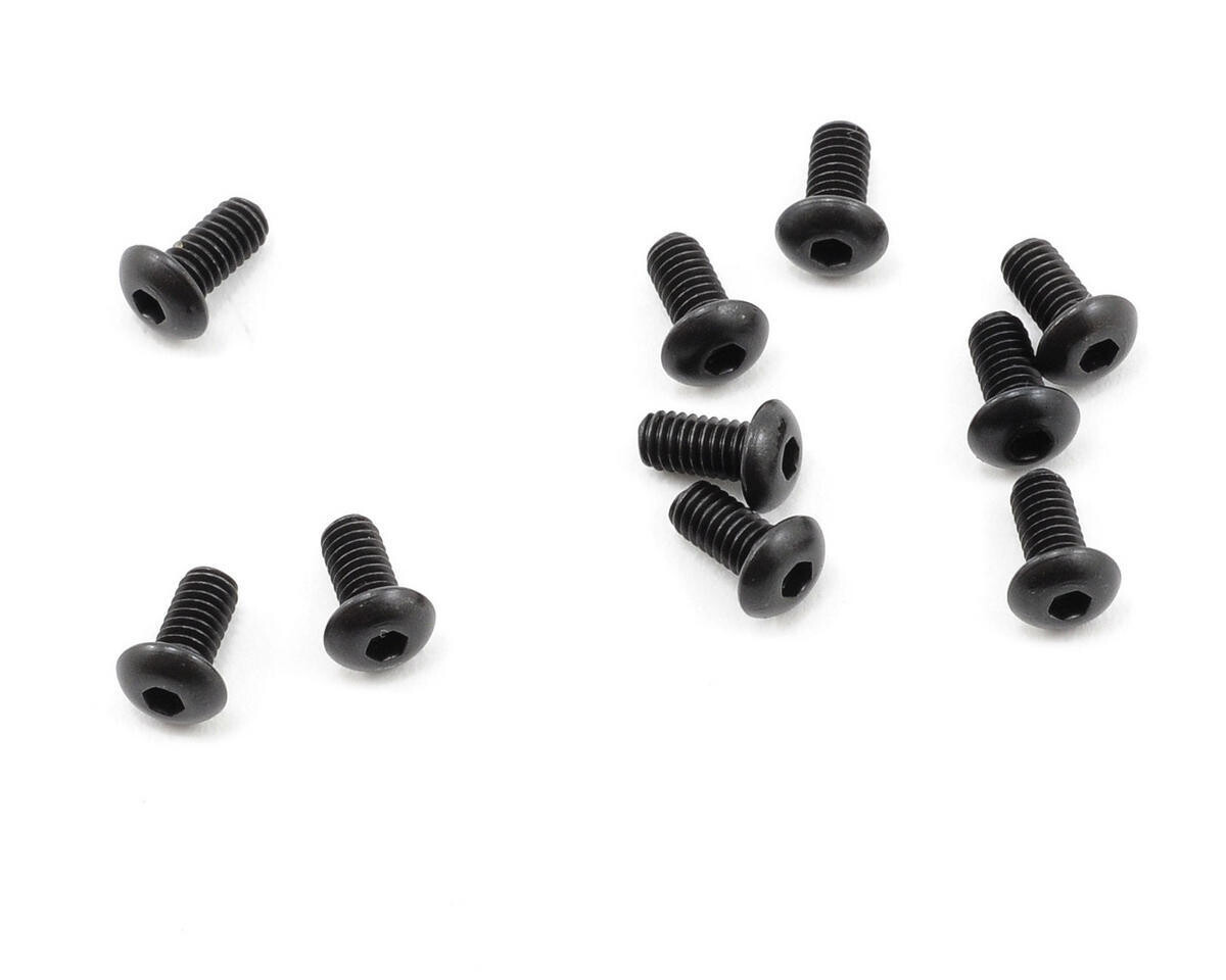 PTK-H-3101 ProTek RC 2.5x5mm &quot;High Strength&quot; Button Head Screws (10)