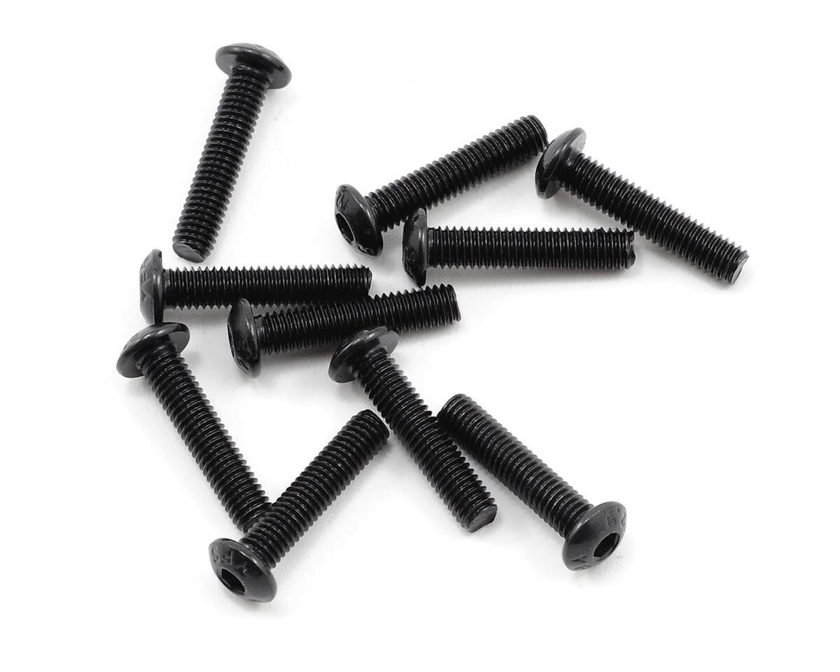 PTK-H-3205 ProTek RC 3x14mm &quot;High Strength&quot; Button Head Screws (10)