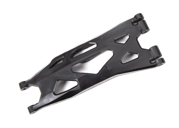 7893 - Suspension arm, lower, black (1) (right, front or rear) (for use with #7895 X-Maxx® WideMaxx® suspension kit)
