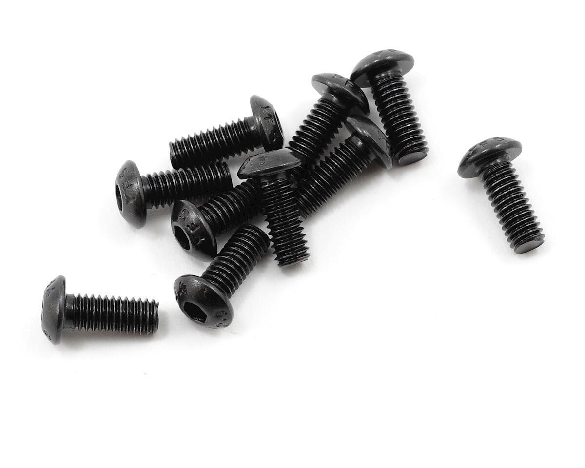 PTK-H-3302 ProTek RC 4x10mm &quot;High Strength&quot; Button Head Screw (10)