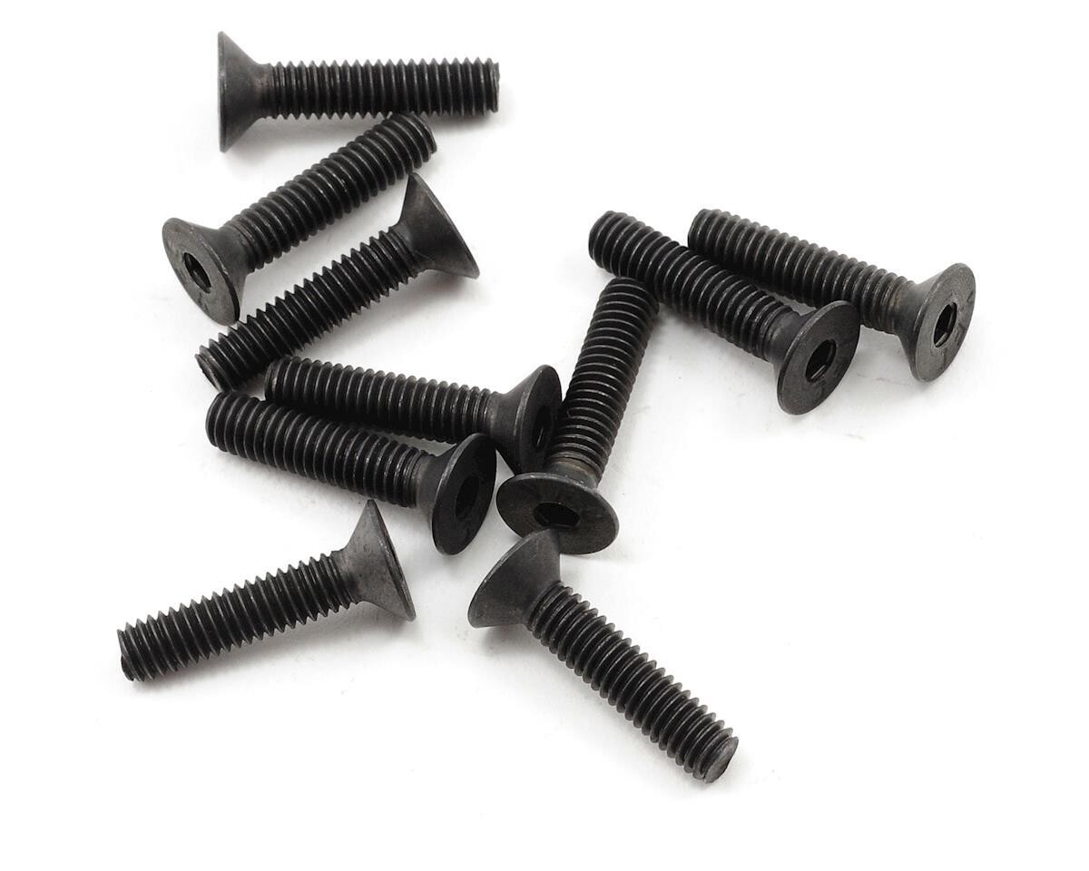 PTK-H-2307 ProTek RC 4x18mm &quot;High Strength&quot; Flat Head Screws (10)
